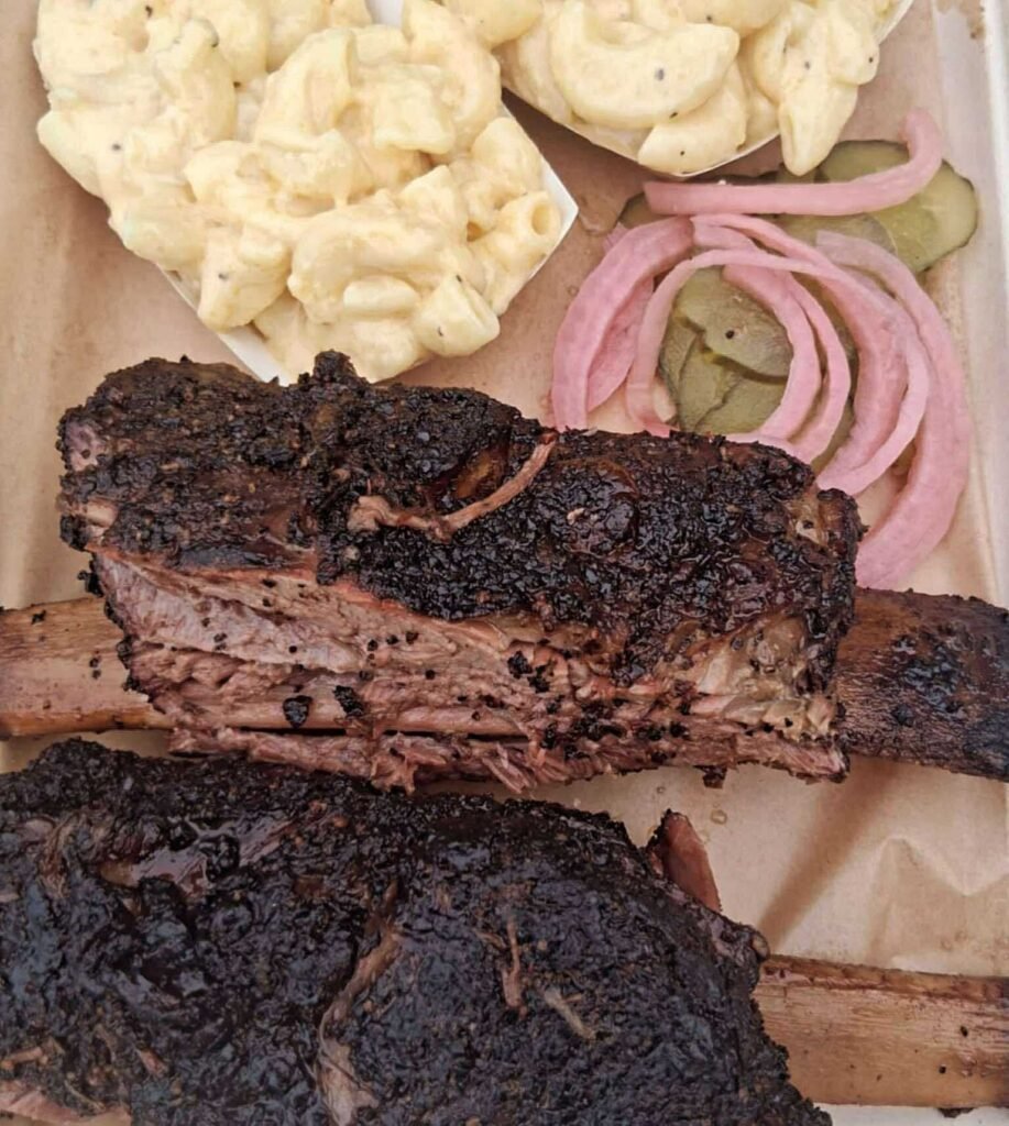 RBQ Catering ribs platter