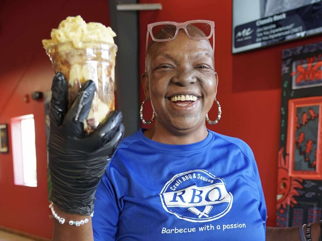 Teresa with Sundae